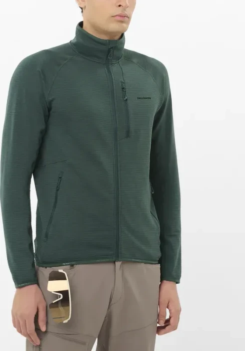 Salomon Essential Lightwarm Jacke green gables (Herren)