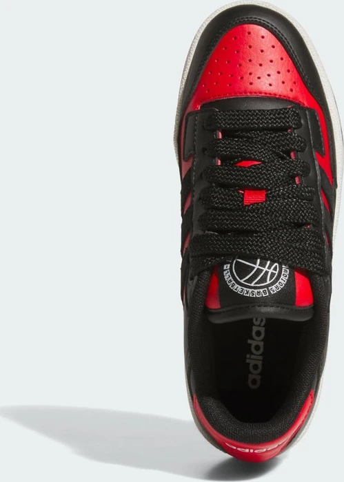 adidas Rapid Court Low core black/collegiate red/core white (Junior)
