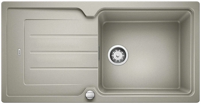Blanco Classic Neo XL 6 S Einbau Becken reversibel mit Ablauffernbedienung perlgrau