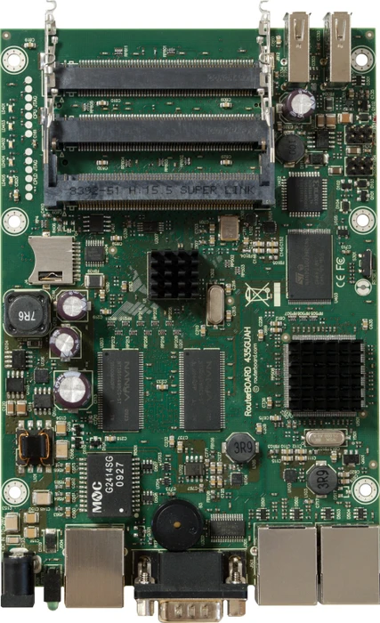 MikroTik RouterBOARD Router Gigabit Router, 3x RJ-45, PoE