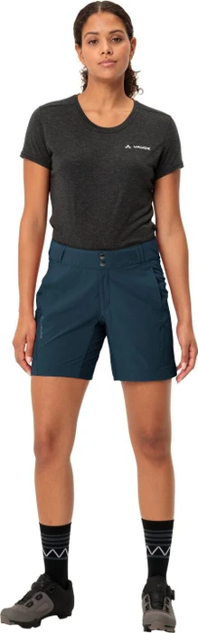 Vaude Tremalzini III Fahrradhose kurz dark sea (Damen)