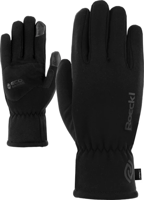 Roeckl Kauru Handschuhe schwarz (20-610008-9000)
