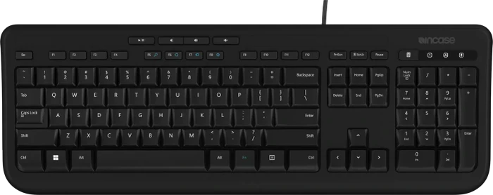 Incase Wired Keyboard 600, schwarz, USB, UK