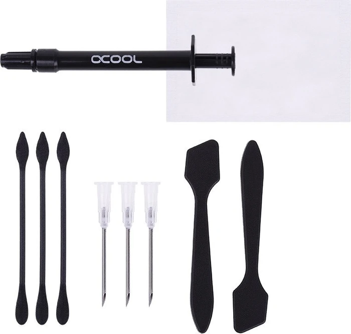 Alphacool Eisfrost Xtreme Flüssigmetall-Wärmeleitpaste, 1g, inkl. Spatel