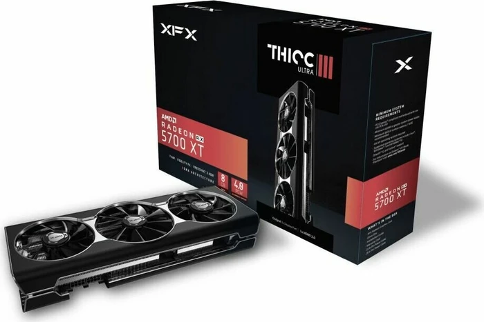XFX Radeon RX 5700 XT Thicc III Ultra, 8GB GDDR6, HDMI, 3x DP