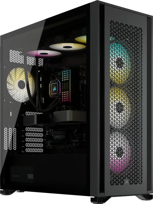 Corsair 7000D Airflow, schwarz, Glasfenster