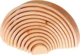 Grimm's Spiel und Holz Design Regenbogen 12-tlg. natur