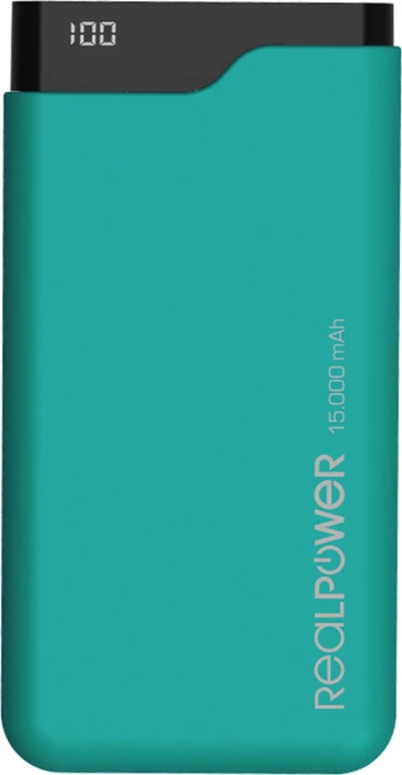 Ultron Powerbank RealPower PB-15000C grün