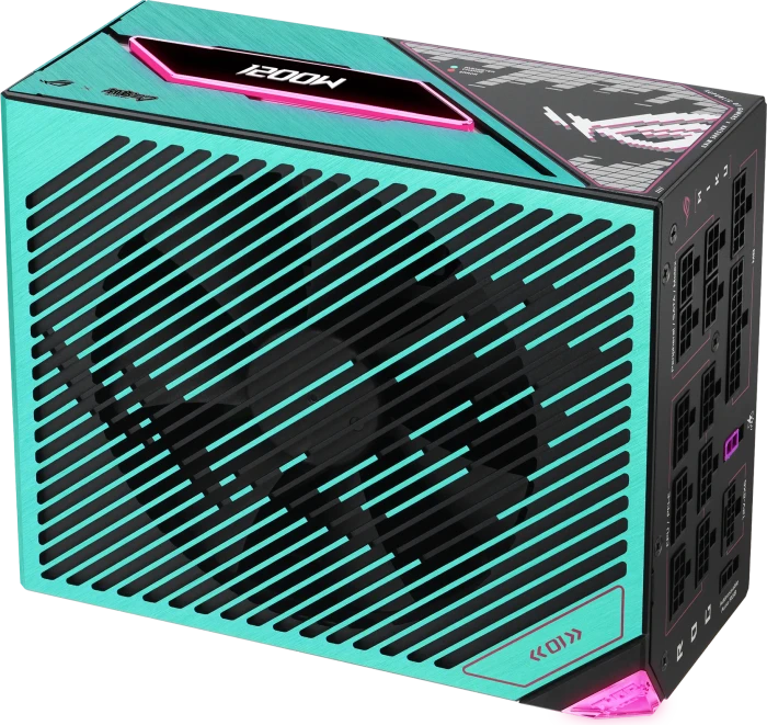 ASUS ROG Thor Platinum III, ROG-THOR-1200P3-MIKU Hatsune Miku Edition, 1200W, ATX 3.1