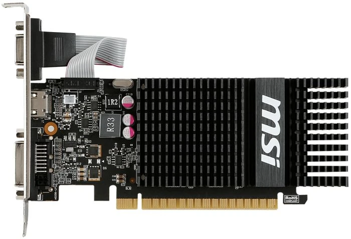 MSI GeForce GT 720, N720-1GD3HLP, 1GB DDR3, VGA, DVI, HDMI