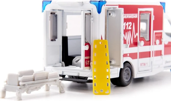 SIKU Super Mercedes-Benz Sprinter Miesen Typ C Rettungswagen
