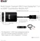 Club 3D MST-Hub DisplayPort 1.4 auf 2x HDMI Dual Monitor 4K60Hz Vorschaubild