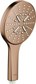 Grohe Rainshower SmartActive 130 Handbrause warm sunset gebürstet