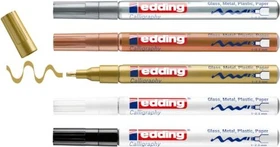 edding 753 Glanzlackmarker Kalligrafie sortiert, 5er-Set