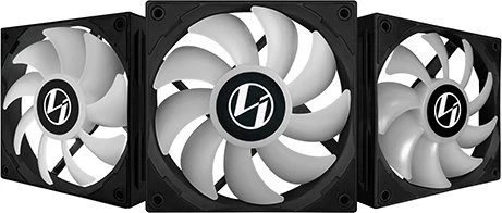 Lian Li ST120, schwarz, LED-Steuerung, Lüftersteuerung, 120mm, 3er-Pack