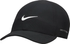 Nike Dri-FIT ADV Club unstrukturierte Tennis Kappe schwarz/weiß