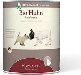 Herrmann's Manufaktur Bio-Huhn Fleischdose, 4.80kg (6x 800g)