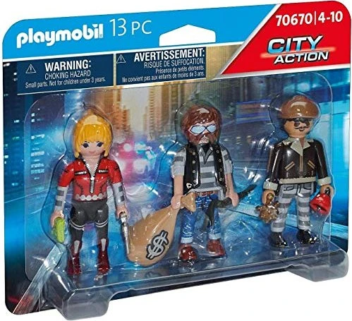 playmobil City Action Figurenset Ganoven