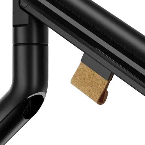 Fellowes Smartview Single Monitor Arm schwarz