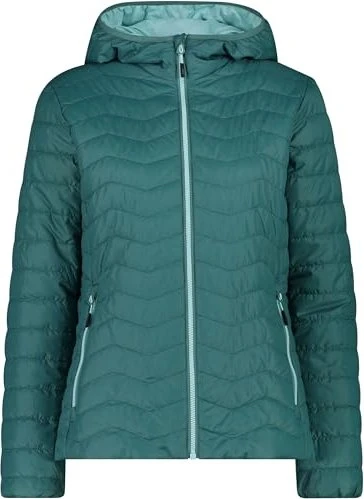 CMP Wattierte Stepp Kapuze Jacke agave (Damen)