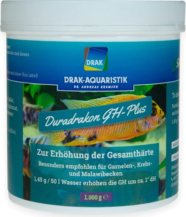 DRAK-Aquaristik Duradrakon GH-Plus Aufhärtesalzmischung, Dose