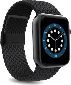 Puro LOOP Strap für Apple Watch 42mm/44mm/45mm/49mm schwarz
