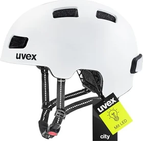 UVEX City 4 Helm white mat