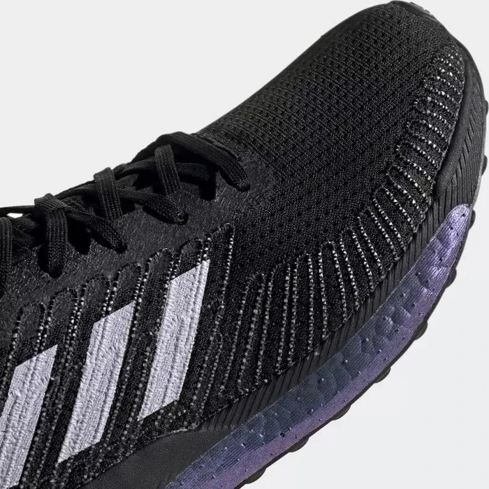 adidas Solar Boost 19 core black/purple tint/solar red (Damen)