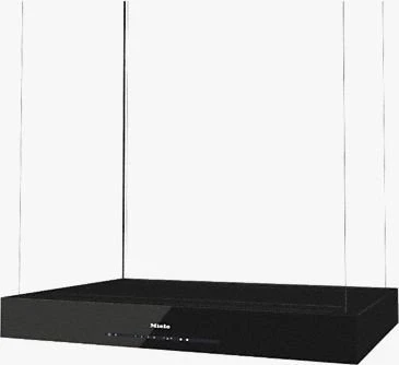 Miele DA 6708 D Insel-Dunstabzugshaube obsidianschwarz