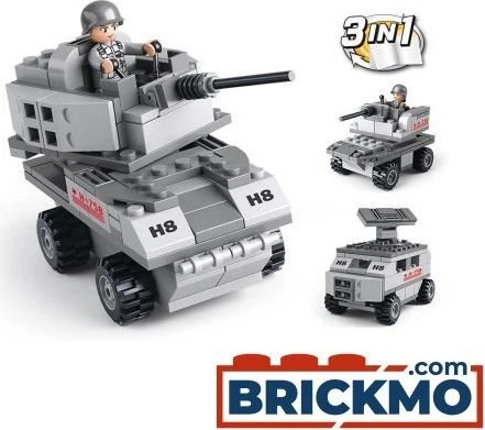 Sluban Army Panzerfahrzeug 3-in-1
