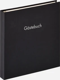 Walther Design Buch Gästebuch Fun 26x25 schwarz
