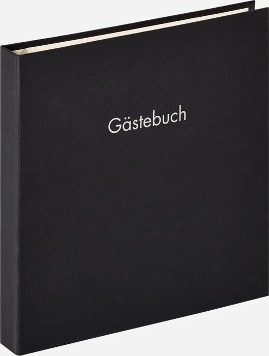 Walther Design Buch Gästebuch Fun 26x25 schwarz