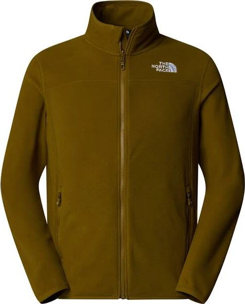 The North Face 100 Glacier Fleece Full Zip Funktionsjacke moss green (Herren)