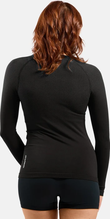 Odlo Performance Light Base Layer Funktionsshirt langarm schwarz (Damen)