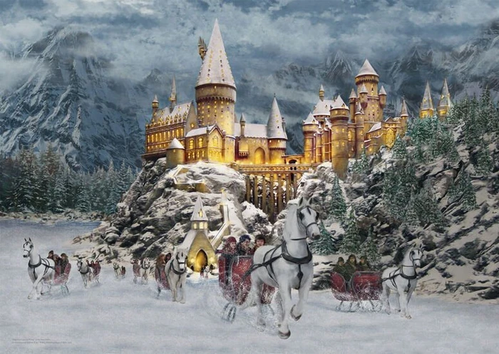 Schmidt Spiele Thomas Kinkade Harry Potter Hogwarts Castle