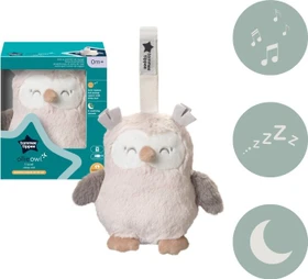Tommee Tippee Mini-Grofriend Ollie die Eule Reise Einschlafhilfe/Spieluhr