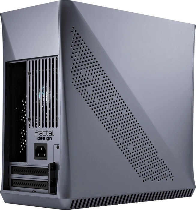 Fractal Design Era ITX Titanium Grey Walnut, Mini-ITX