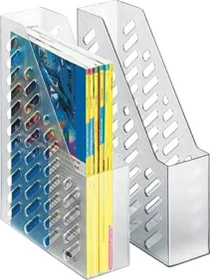 HAN Klassik Brilliant Stehsammler, transparent, 2er-Pack