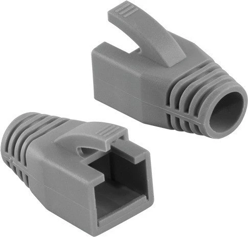 LogiLink Knickschutztülle 8.0mm für Cat6 RJ-45 Steckverbinder, 50er-Pack