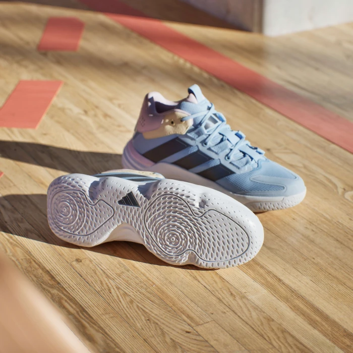 adidas Court Stabil blue/bright royal/team solar orange (Damen)