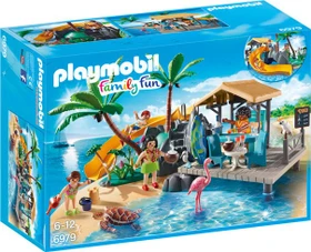 playmobil Family Fun Karibikinsel mit Strandbar