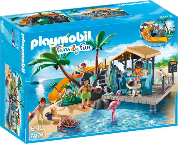 playmobil Family Fun Karibikinsel mit Strandbar