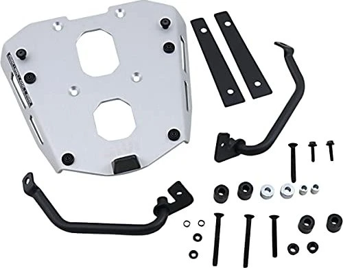 Givi SRA3112 Aluminium Gepäckträgerplatte Monokey silber