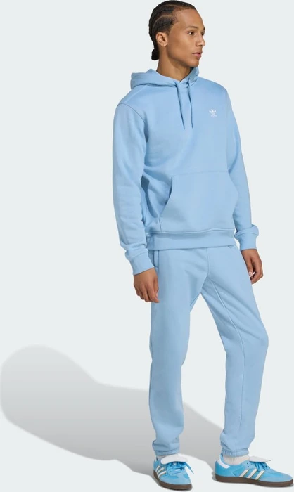 adidas Trefoil Essentials Hoodie ash blue (Herren)