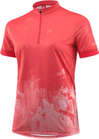 Löffler Birdy Half-Zip Trikot kurzarm poppy red (Damen)