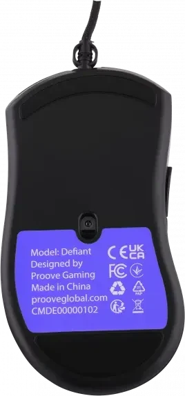 Proove Defiant Wired Gaming Mouse, weiß, USB