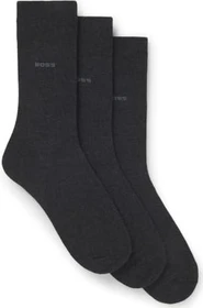 Hugo Boss 3P RS Uni CC Socken dunkelgrau, 3 Paare (Herren)