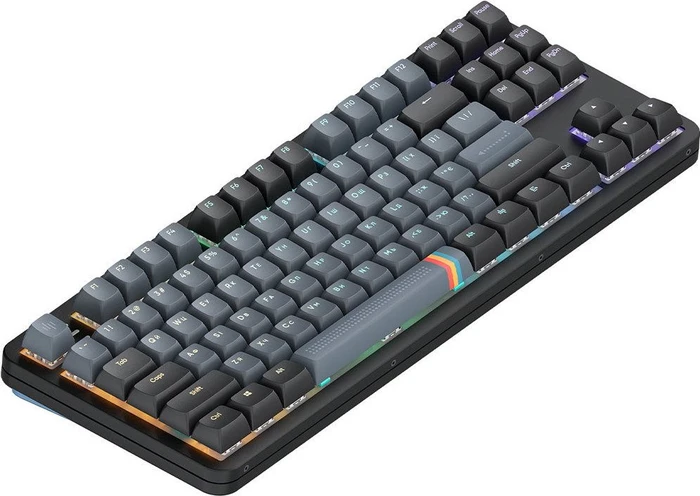 Dark Project ALU87A Midnight Gaming Keyboard, blau/schwarz, LEDs RGB, g3ms Zircon Speed, USB, UA/US