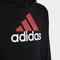 adidas Essentials Two-Colored Big Logo Cotton Hoodie black/better scarlet/white (Junior) Vorschaubild