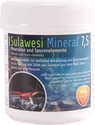 SaltyShrimp Sulawesi Mineral 7.5, Wasseraufbereiter für Sulawesi Garnelen